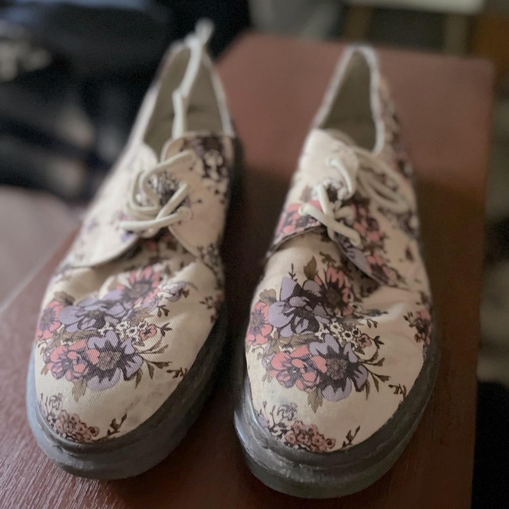 floral doc martens